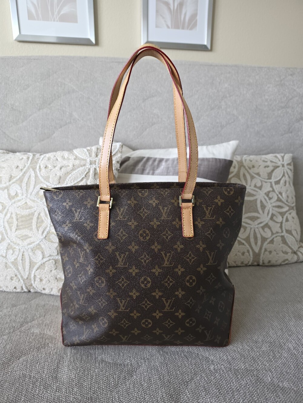 Louis Vuitton Monogram Canvas Cabas Mezzo Tote bag